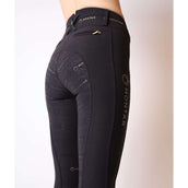 Montar Pantalon d'Équitation Luna Gold Full Grip Noir