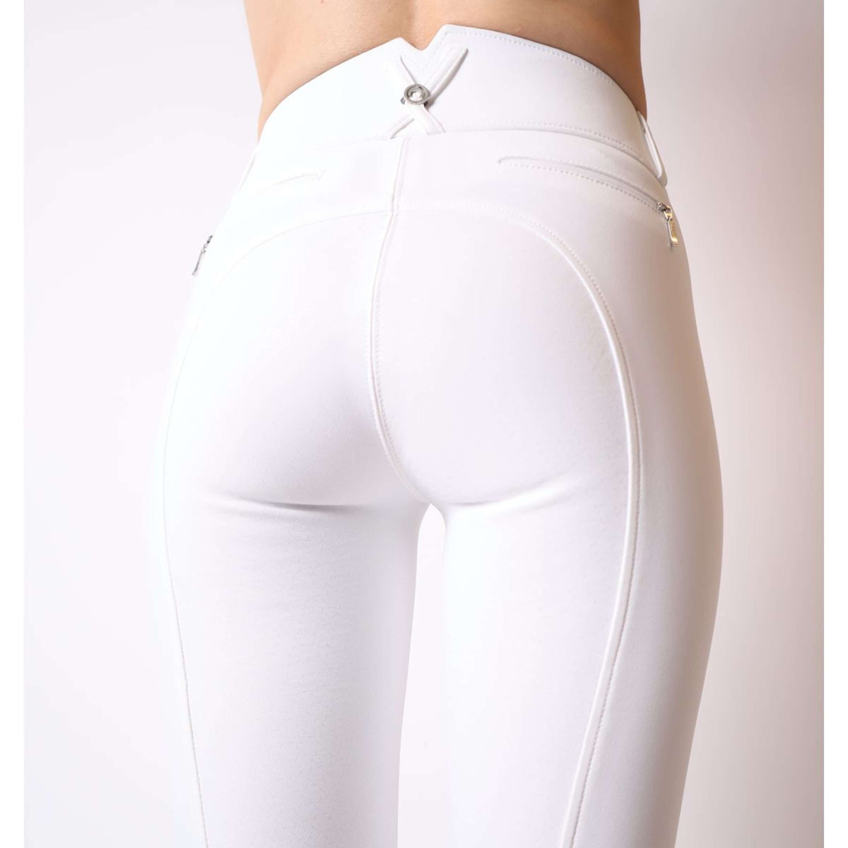 Montar Pantalon d'Équitation Armani Highwaist Blanc