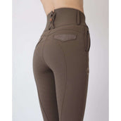 Montar Pantalon d'Équitation Briella Rosegold Full Grip Gadoue