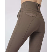 Montar Pantalon d'Équitation Briella Rosegold Full Grip Gadoue