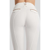 Montar Pantalon d'Équitation MoGlenda Full Grip Blanc