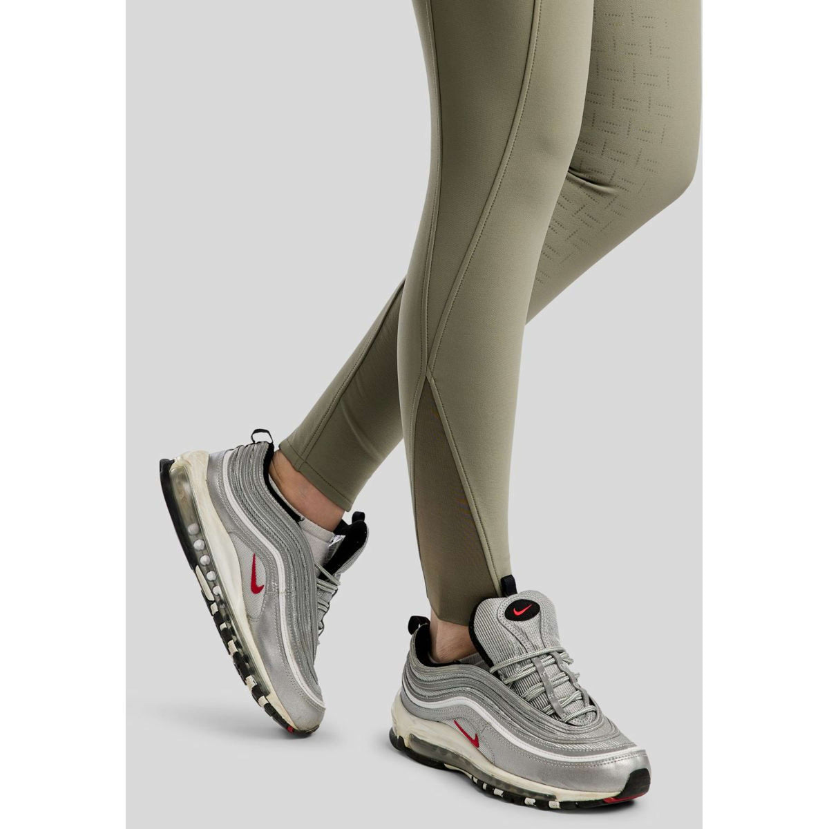 Montar Pantalon d'Équitation MoGaia Full Grip Dusty Green