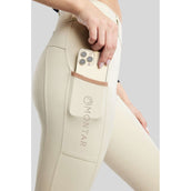 Montar Legging d'Équitation MoGlenda Full Grip Warm Light Grey