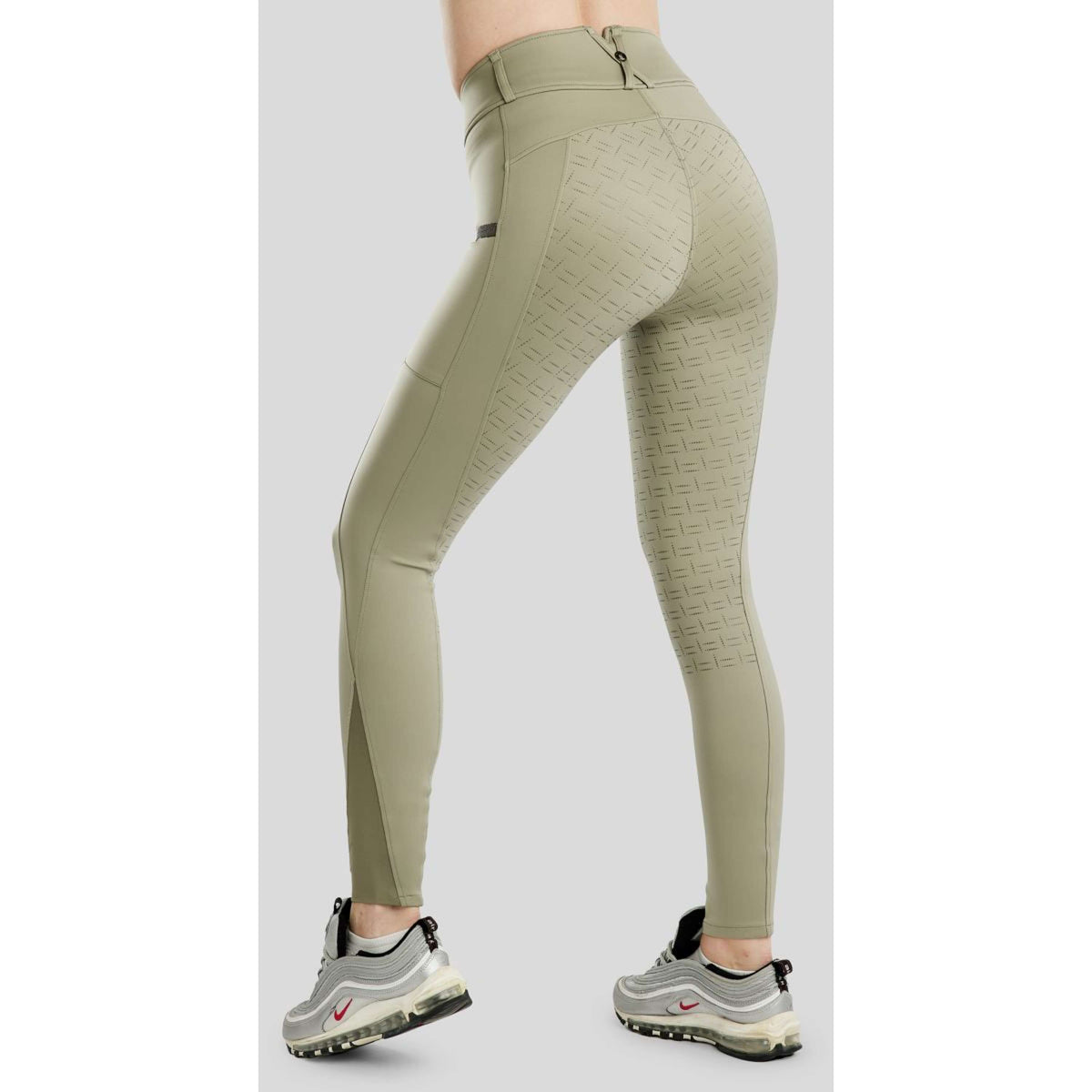 Montar Legging d'Équitation MoGaia Full Grip Dusty Green