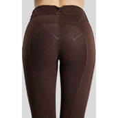 Montar Legging d'Équitation MoErica Winter Full Grip Marron