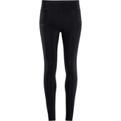 Montar Legging d'Équitation Winter Junior Noir