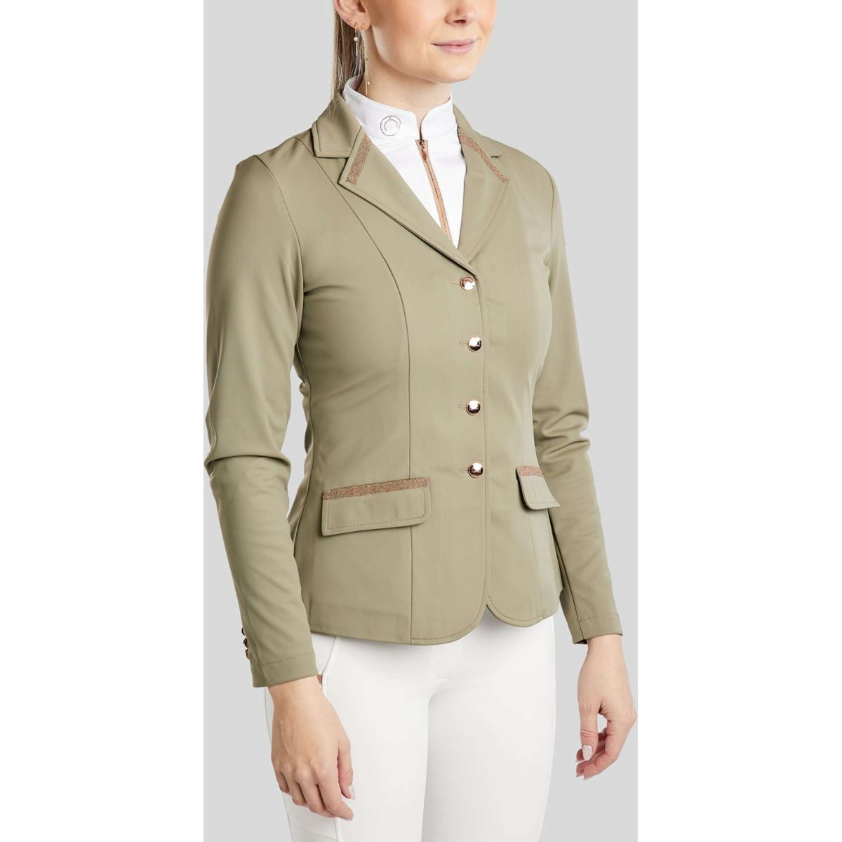 Montar Petite Veste de Concours MoGlenda Dusty Green