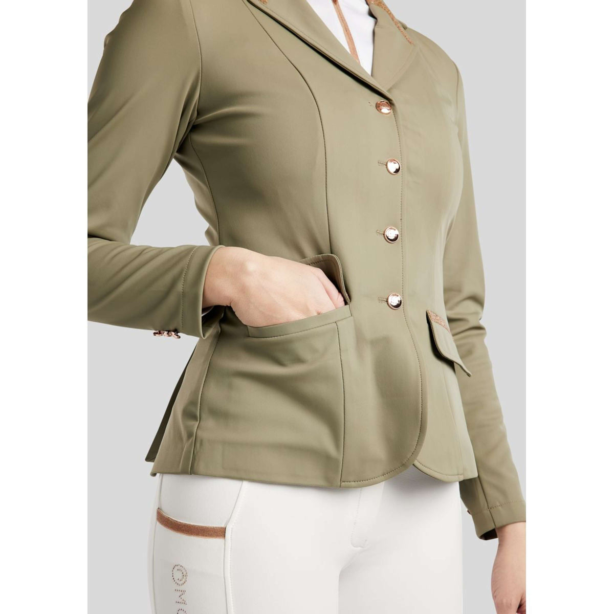 Montar Petite Veste de Concours MoGlenda Dusty Green