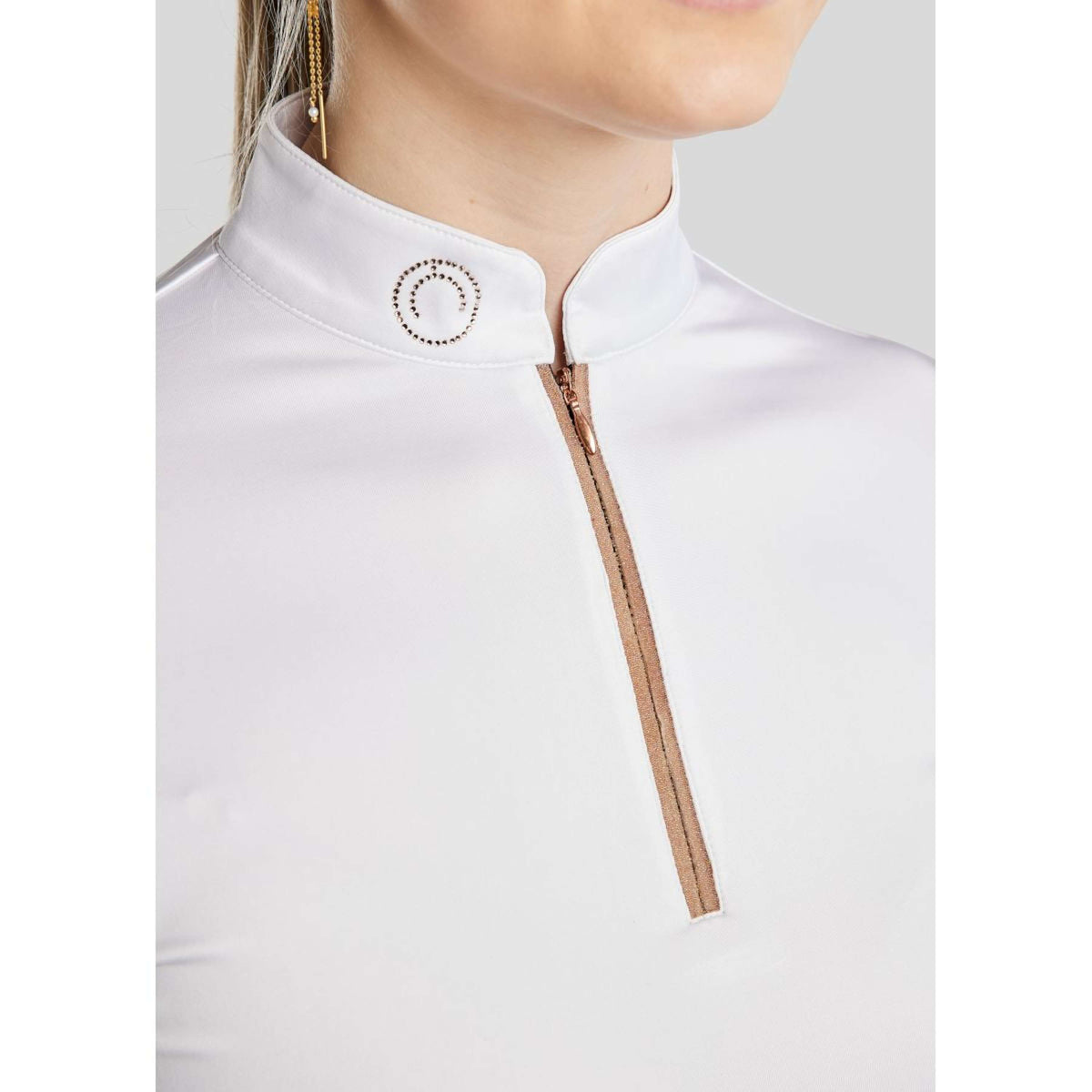 Montar T-shirt de Concours MoGlenda Blanc