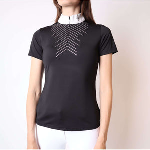 Montar T-shirt de Concours Bling MonTech Noir