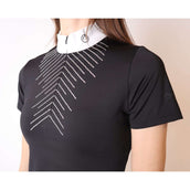 Montar T-shirt de Concours Bling MonTech Noir