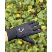 Montar Gants d'Équitation Softshell Noir