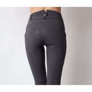 Montar Pantalon d'Équitation Nola Highwaist Full Grip Gris