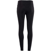 Montar Legging d'Équitation Crystal Pull On Full Grip Noir