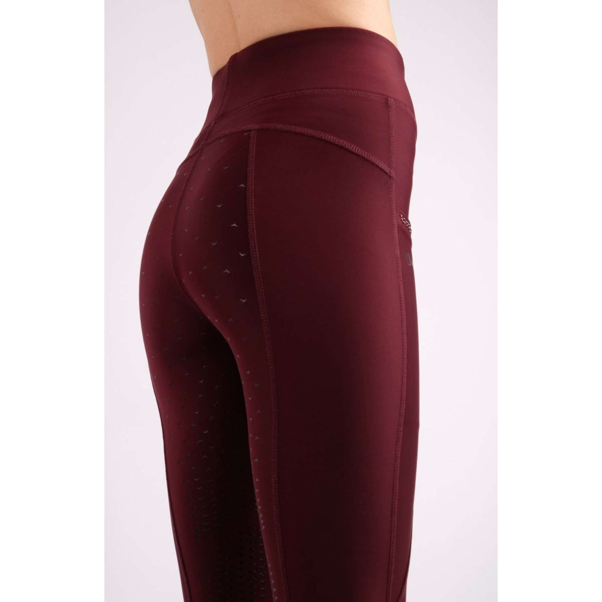 Montar Legging d'Équitation Winter Junior Prune