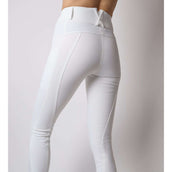 Montar Legging d'Équitation Rosegold Logo Junior Blanc