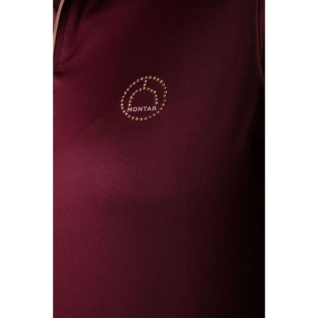 Montar Chemise Everly Rosegold Junior Longues Manches Prune