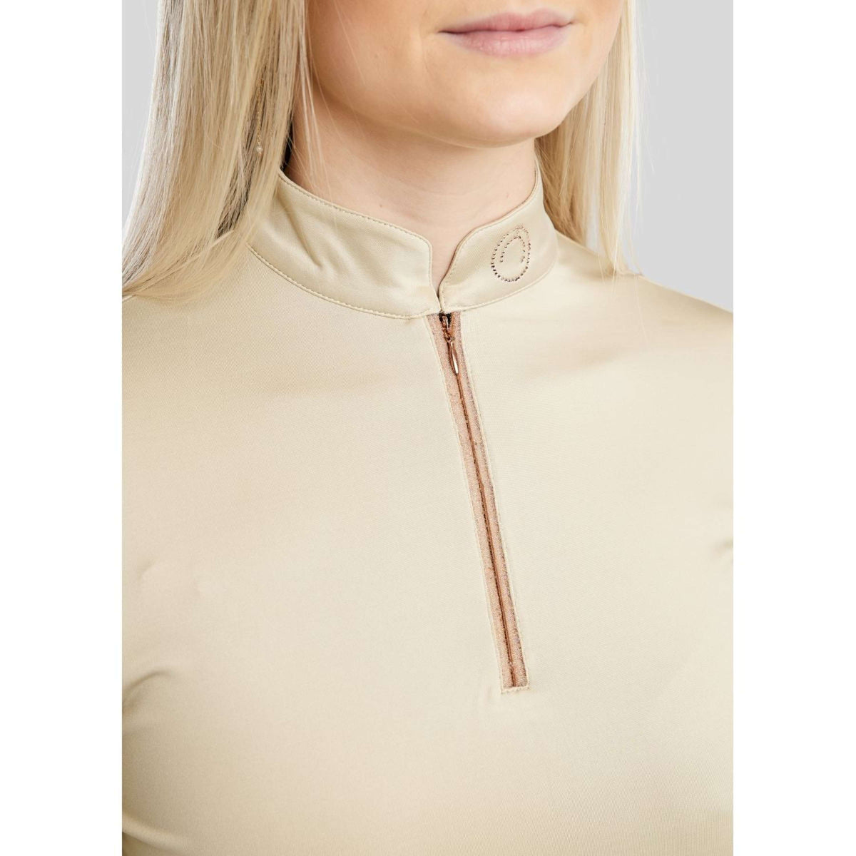 Montar Manches Longues MoGlenda Warm Light Grey