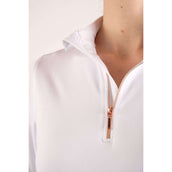 Montar Chemise Everly Rosegold Longues Manches Blanc