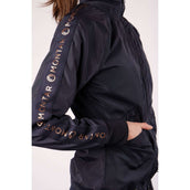 Montar Blouson Frida Rosegold Logo Nylon Marin