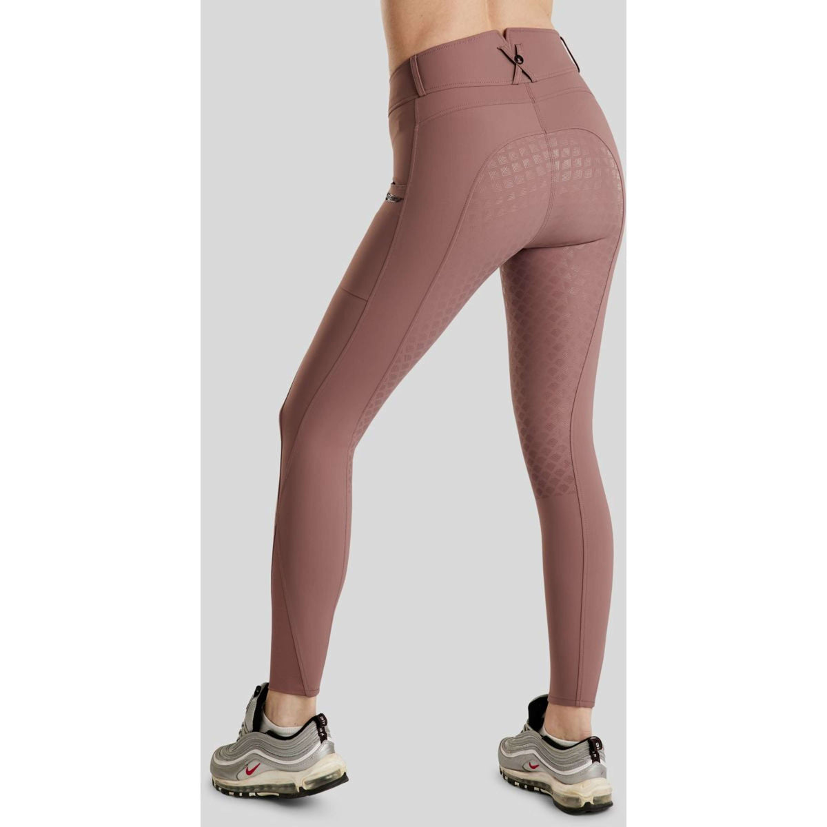 Montar Pantalon d'Équitation MoEmilia Full Grip Dusty Rose
