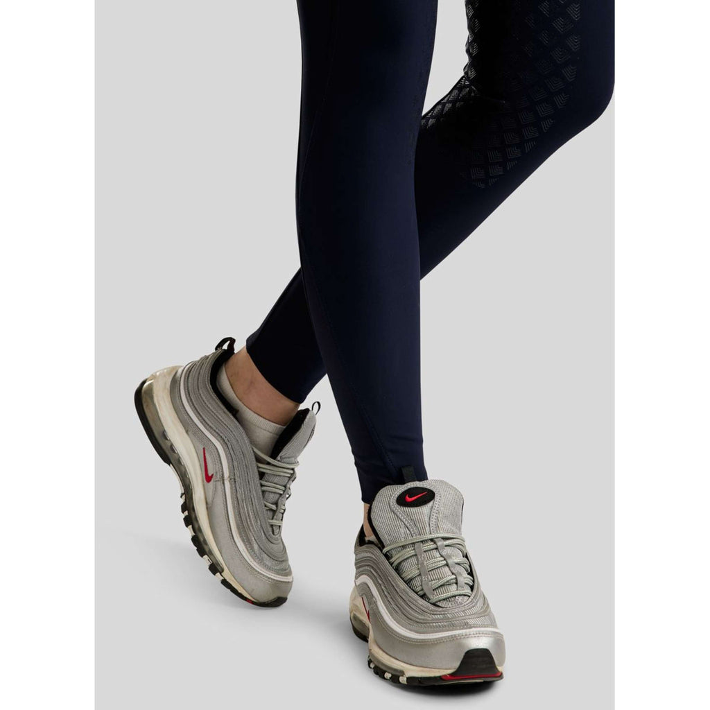 Montar Pantalon d'Équitation MoEmilia Full Grip Marin