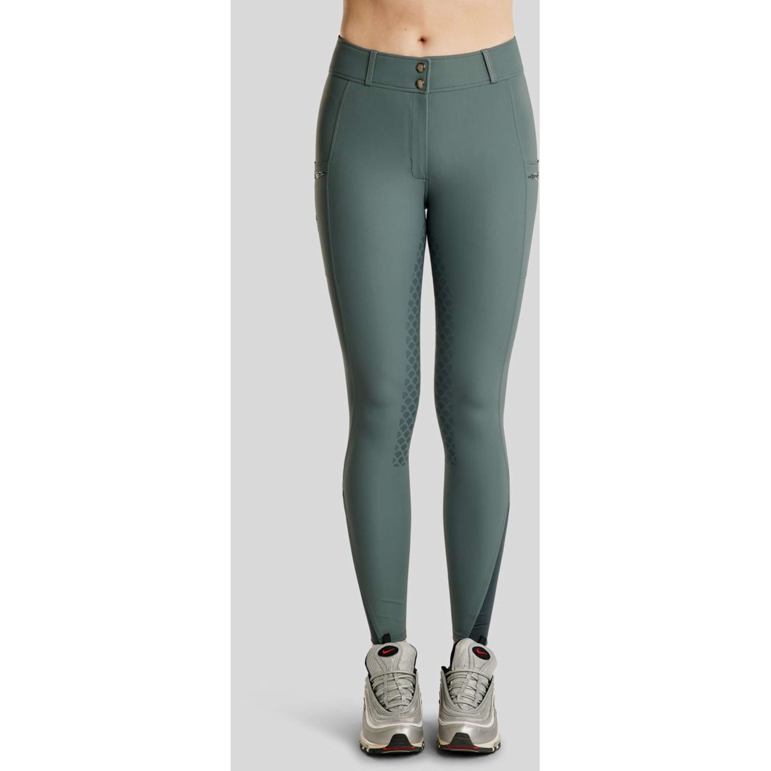 Montar Pantalon d'Équitation MoEmilia Full Grip Jade