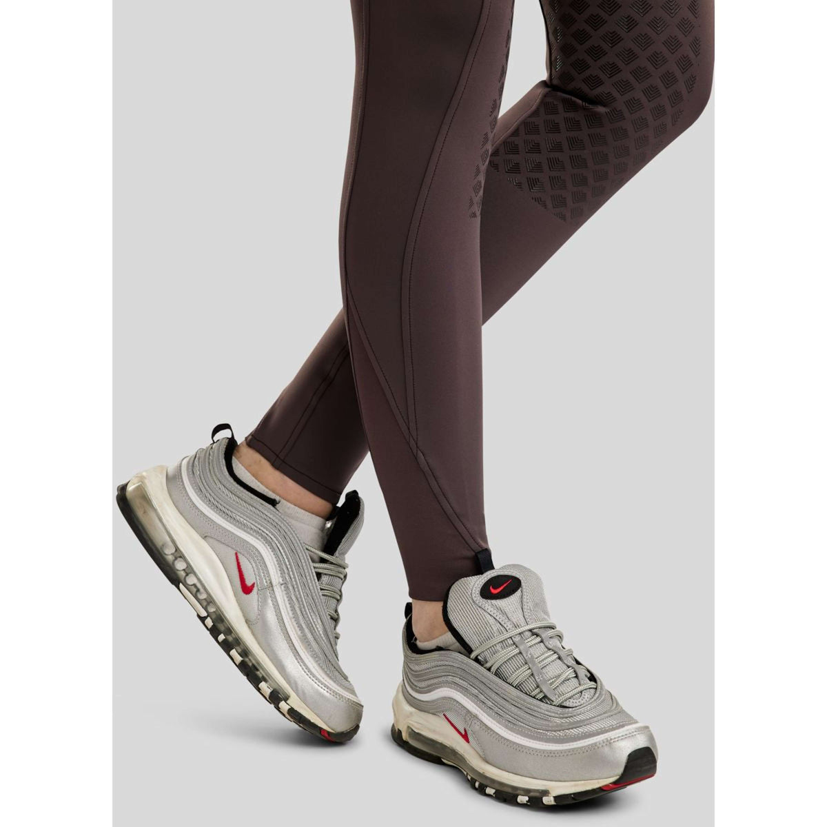 Montar Legging d'Équitation MoEmilia Full Grip Black Peony