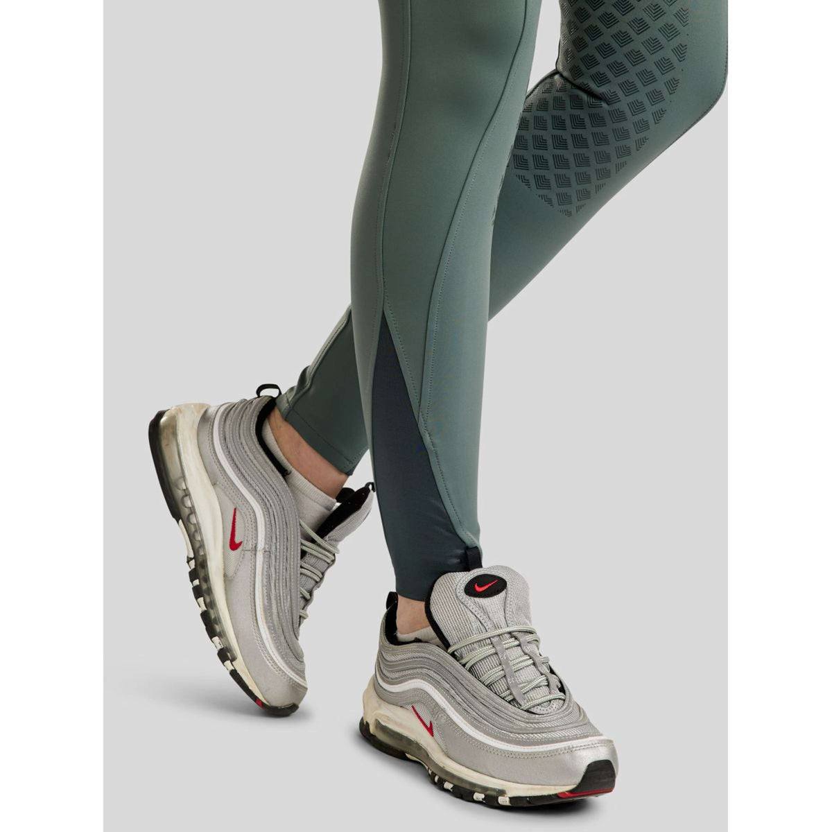 Montar Legging d'Équitation MoEmilia Full Grip Jade