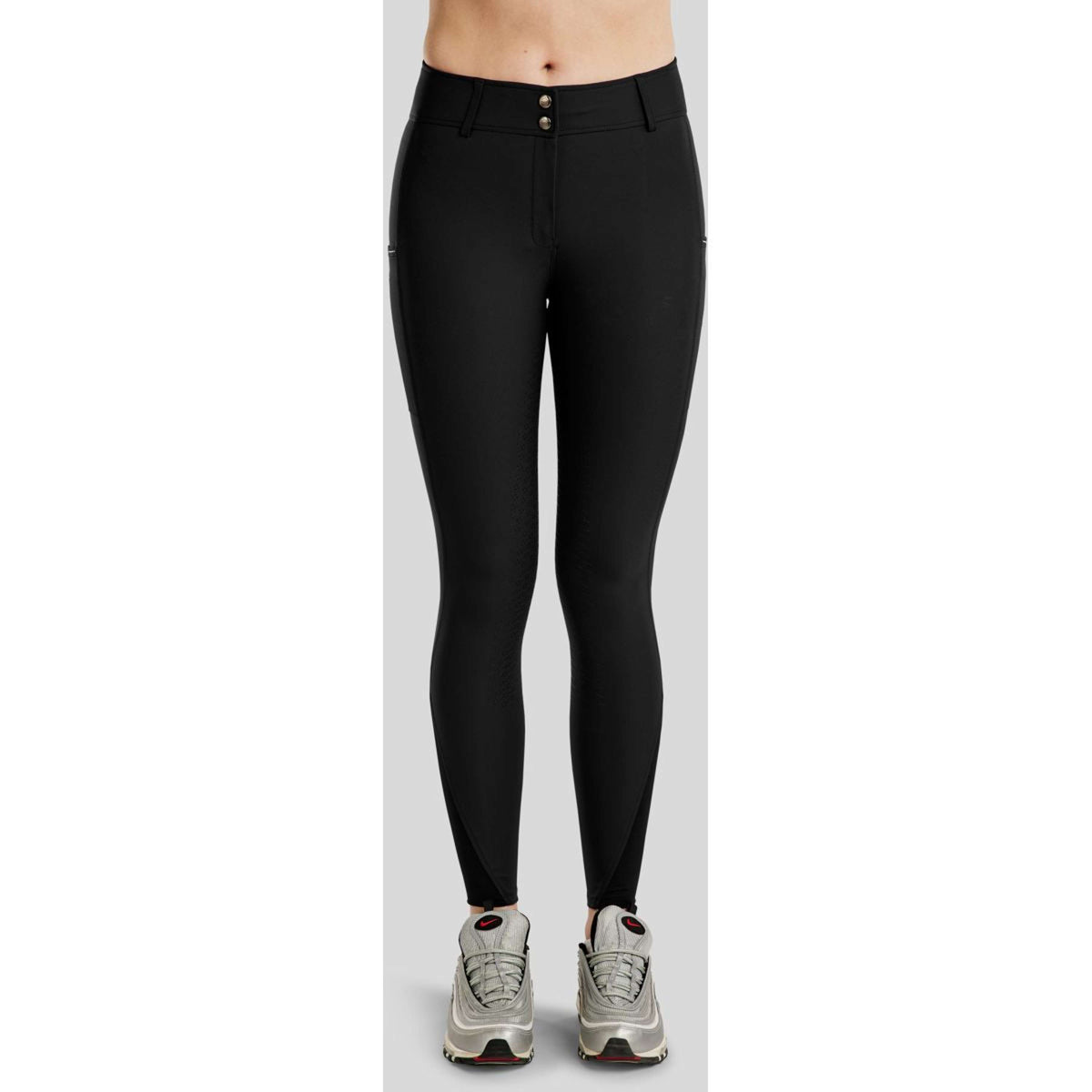 Montar Pantalon d'Équitation MoCha Full Grip Noir