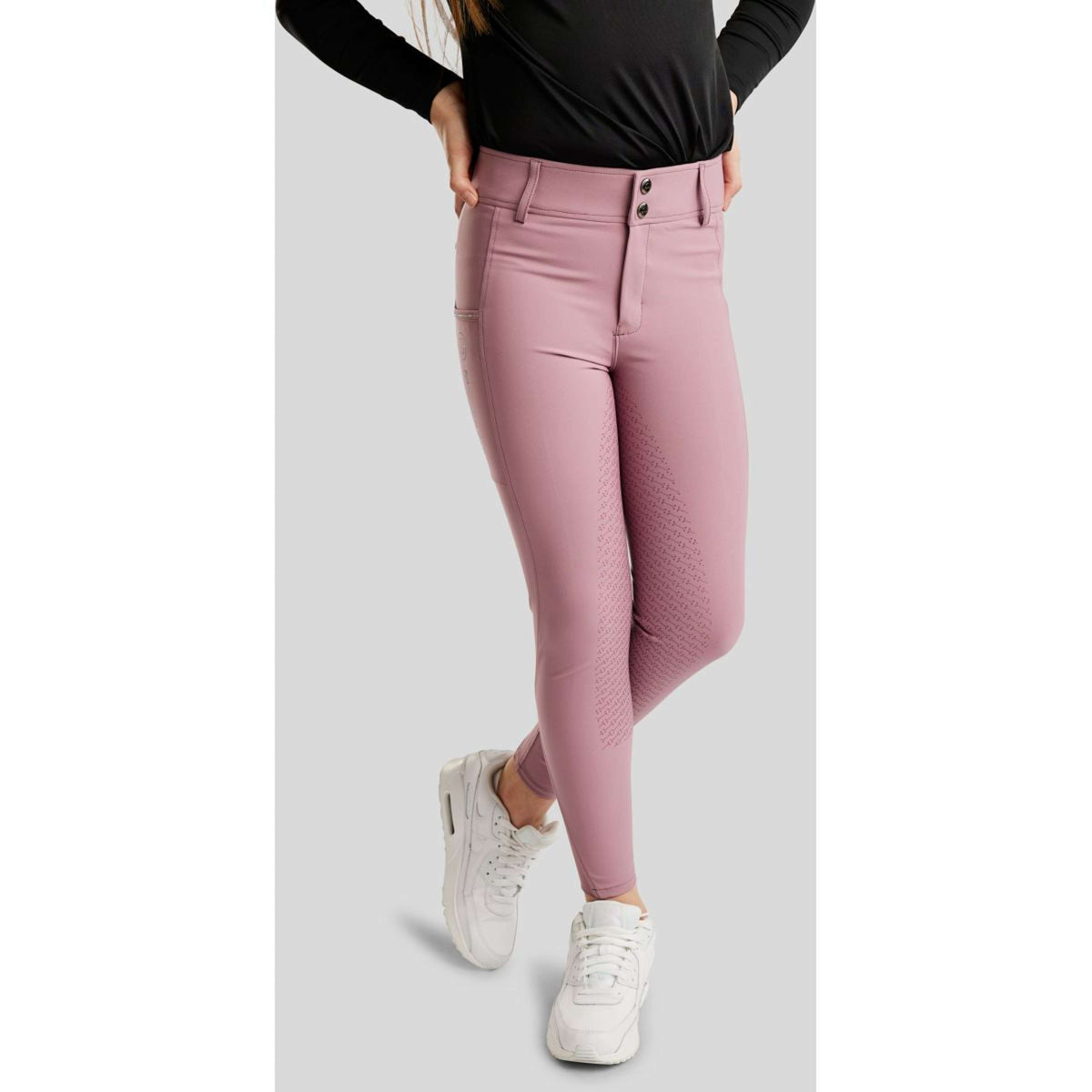 Montar Pantalon d'Équitation MoCha Full Grip Geranie