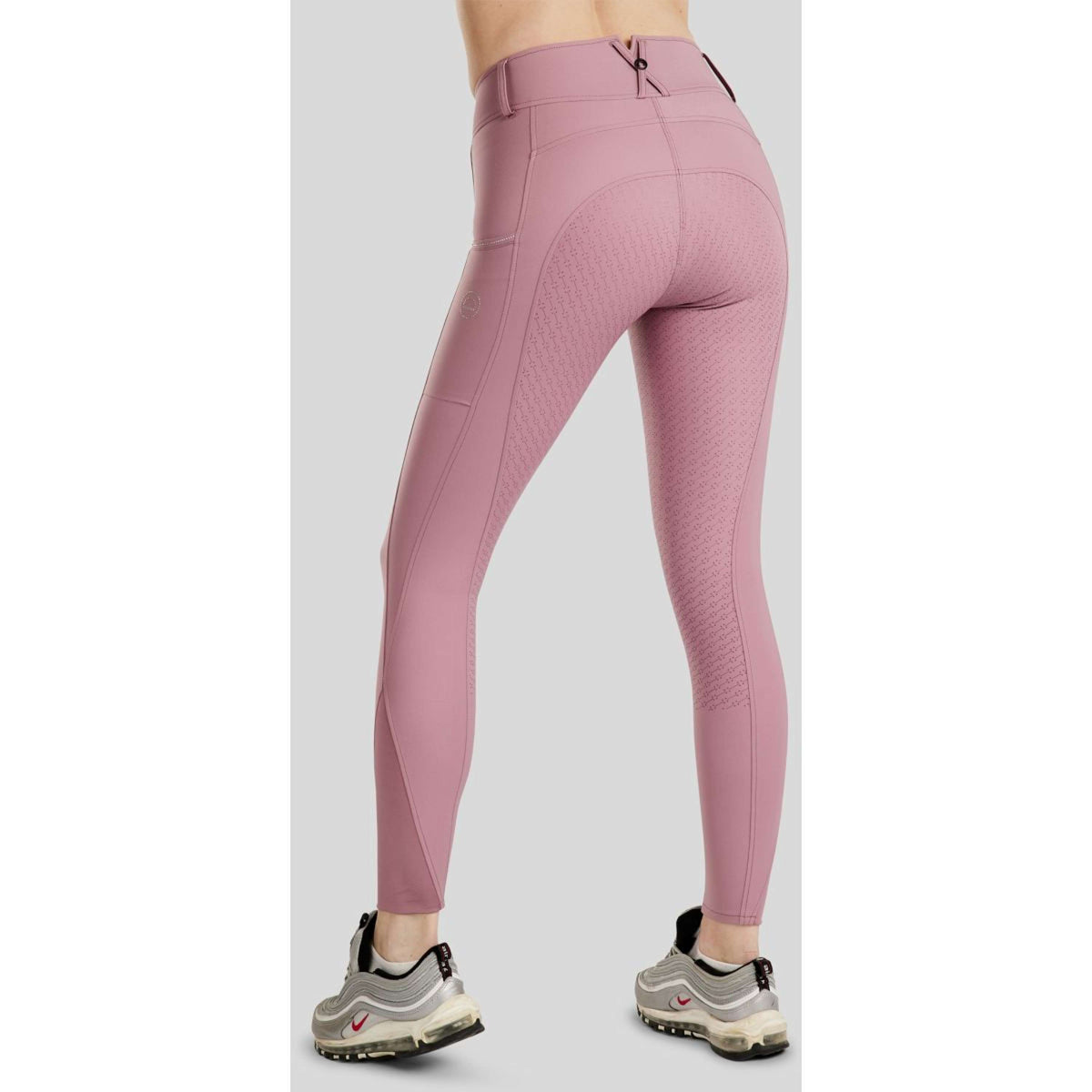 Montar Pantalon d'Équitation MoCha Full Grip Geranie