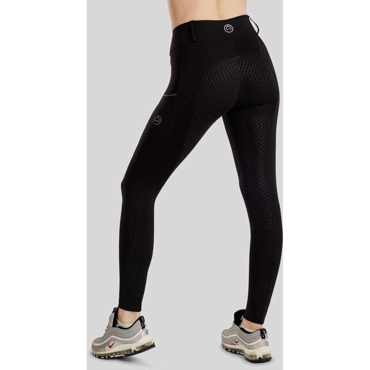 Montar Legging d'Équitation MoCha Full Grip Noir