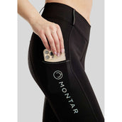 Montar Legging d'Équitation MoCha Full Grip Noir