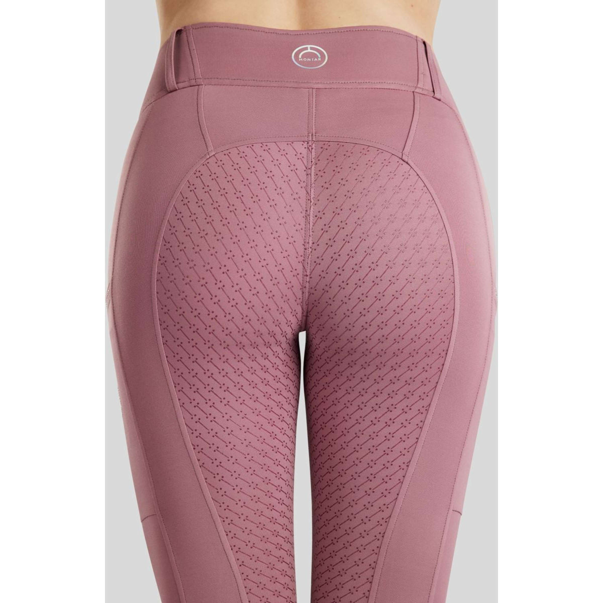 Montar Legging d'Équitation MoCha Full Grip Geranie