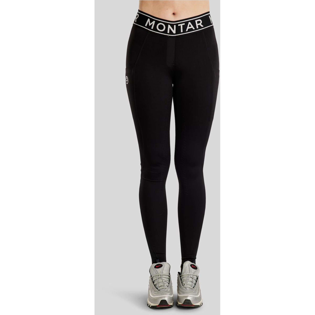 Montar Legging d'Équitation MoSille Full Grip Noir