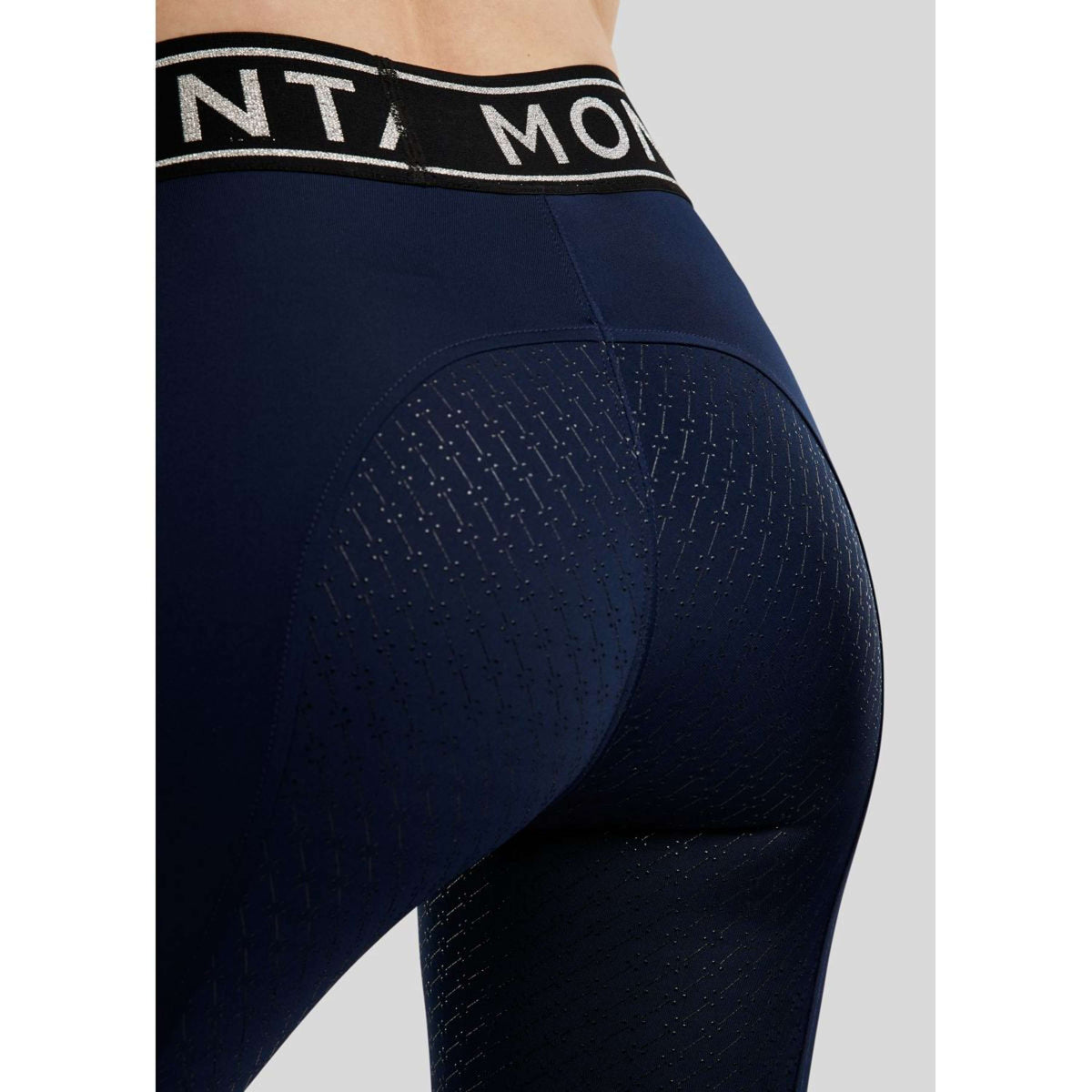 Montar Legging d'Équitation MoSille Full Grip Marin