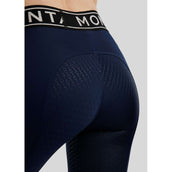 Montar Legging d'Équitation MoSille Full Grip Marin