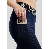 Montar Legging d'Équitation MoSille Full Grip Marin