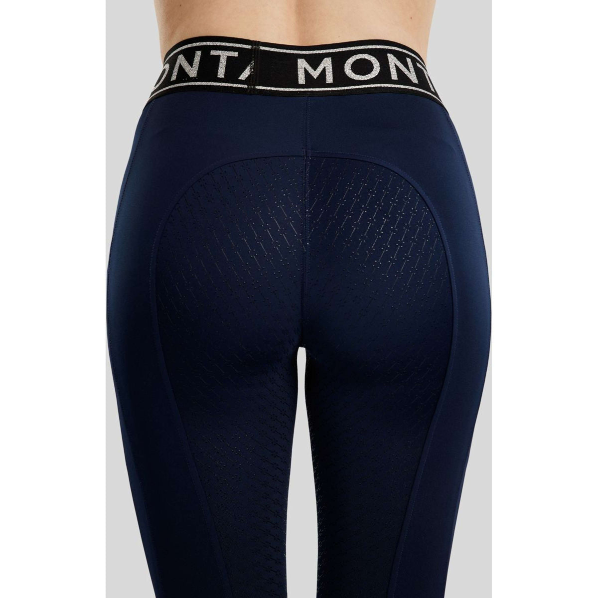 Montar Legging d'Équitation MoSille Full Grip Marin