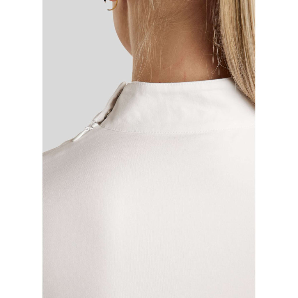 Montar T-shirt de Concours MoEmilia Longues Manches Blanc