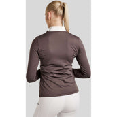 Montar T-shirt de Concours MoEmilia Longues Manches Black Peony