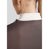 Montar T-shirt de Concours MoEmilia Longues Manches Black Peony