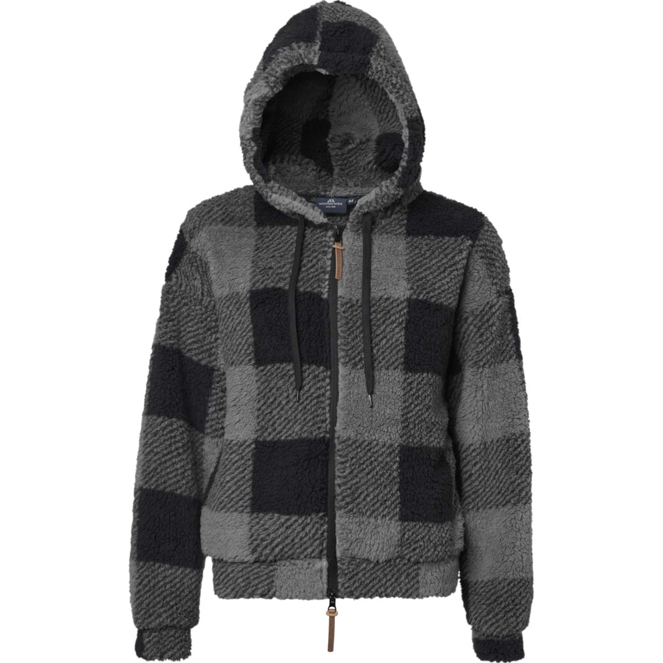 Mountain Horse Veste Chess Fuzzy Fleece Noir/Gris