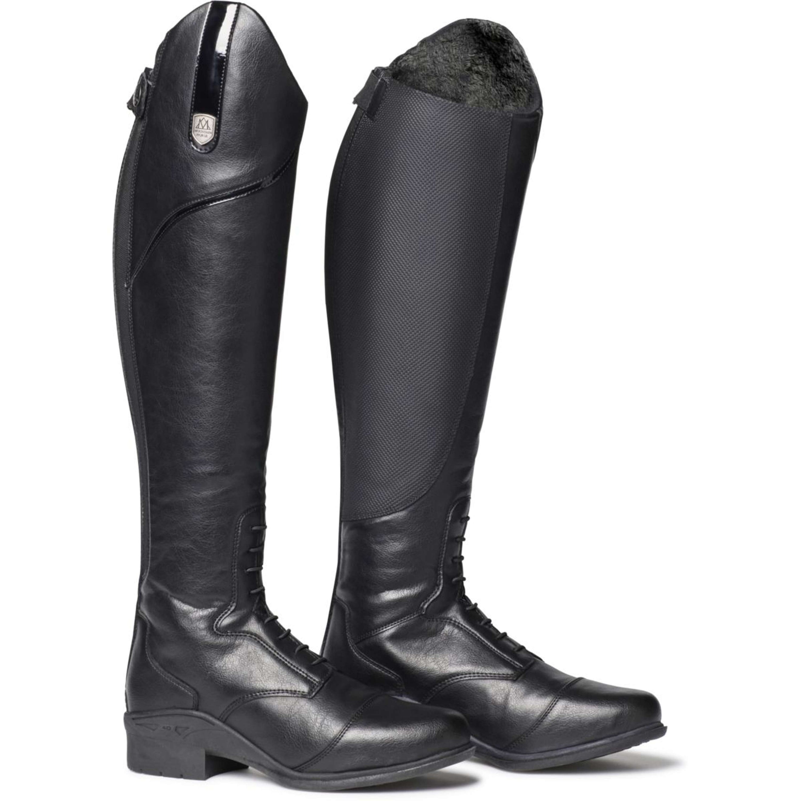 Mountain Horse Bottes d'Équitation Veganza Winter Tall Noir