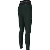 Pikeur Legging d'Équitation Gia Athleisure Full Grip Vert Foncé