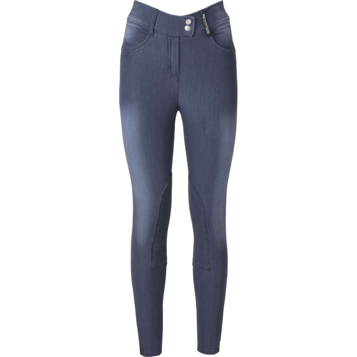 PK Pantalon d'Équitation Liberty Prise de Genou Bleu Jeans