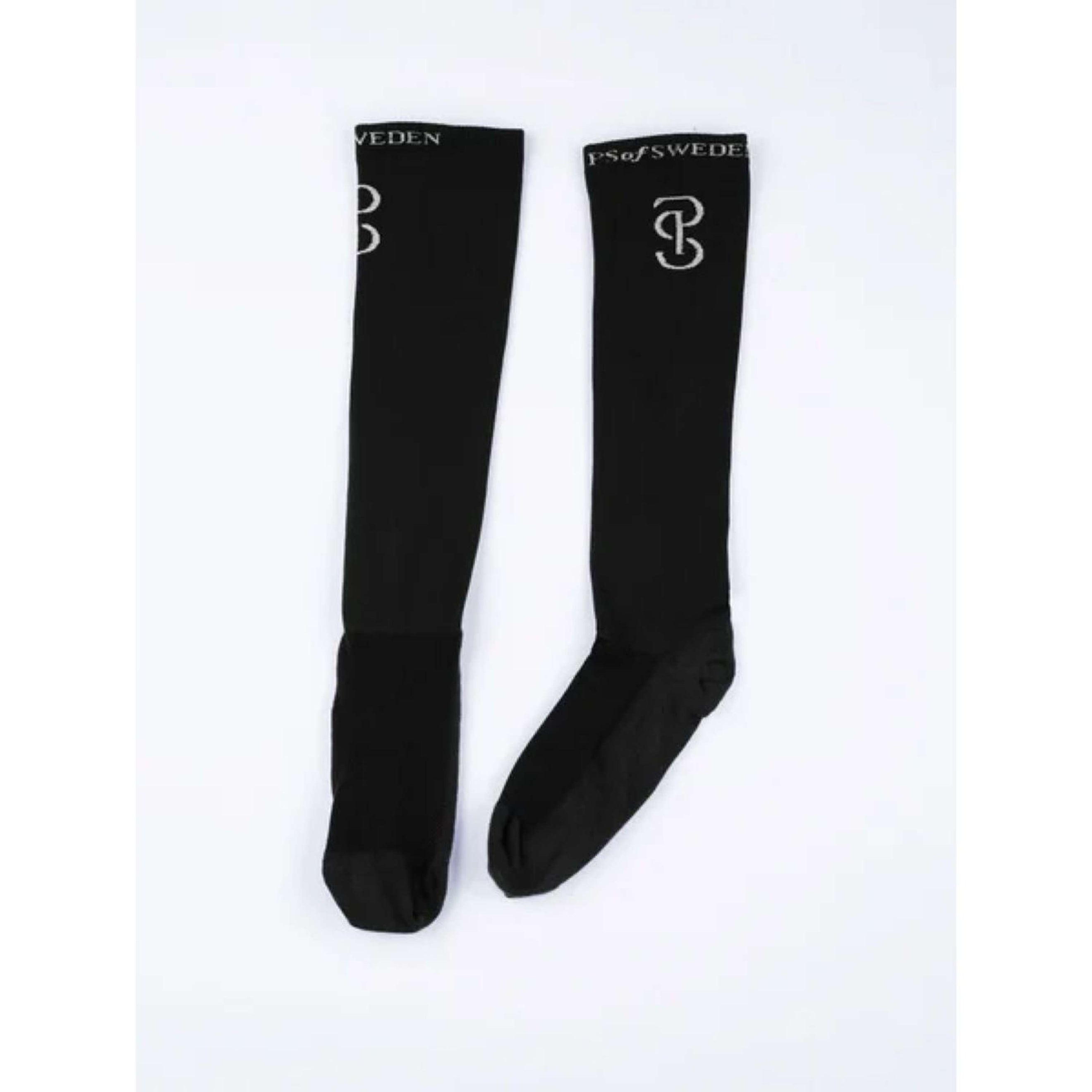 PS of Sweden Chaussettes Sky Riding 2-pack Noir