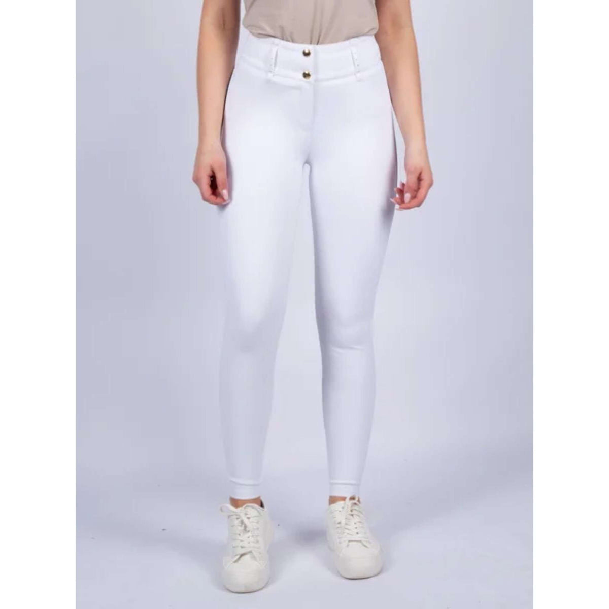 Dinja x PS of Sweden Pantalon d'Équitation Blanc