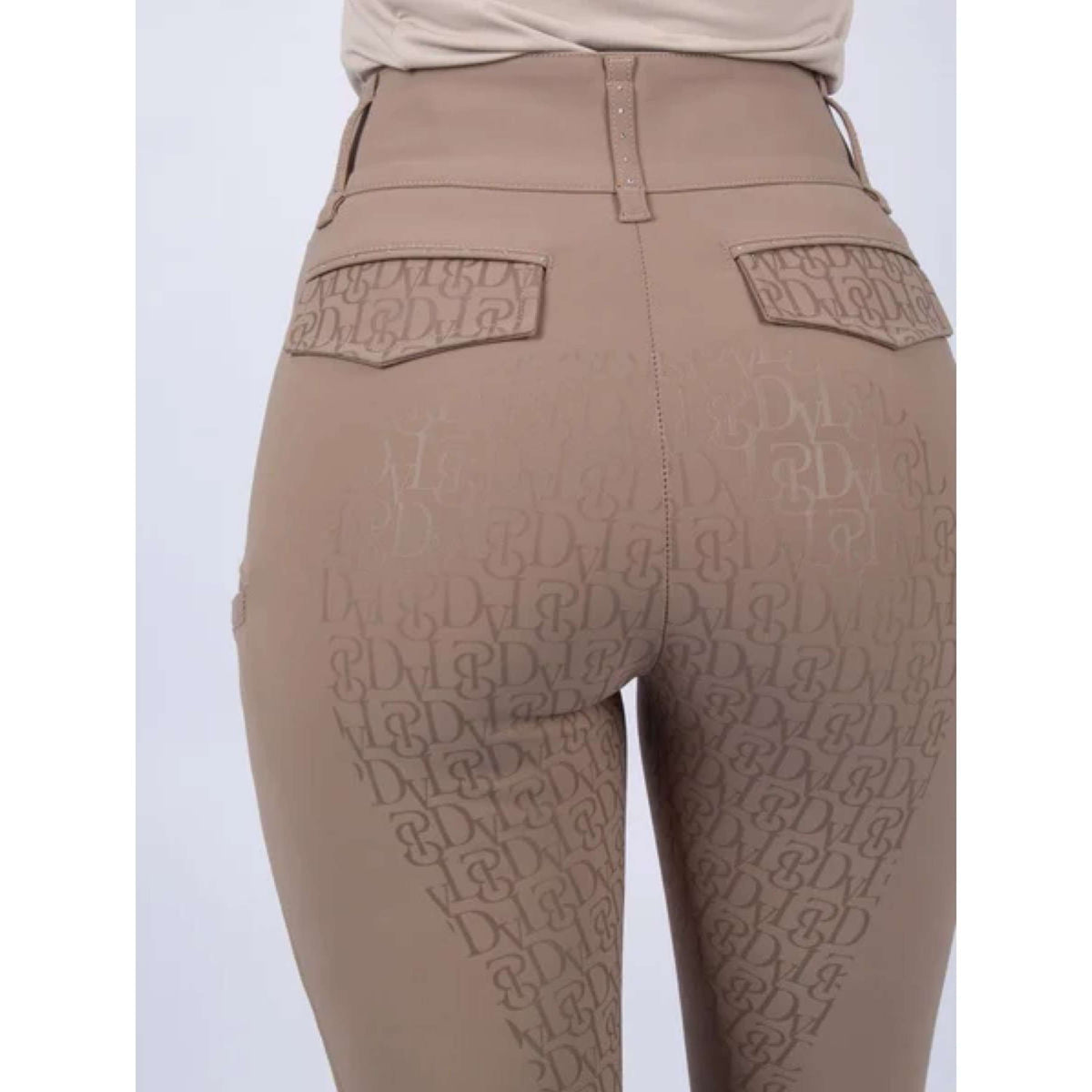 Dinja x PS of Sweden Pantalon d'Équitation Tender Taupe